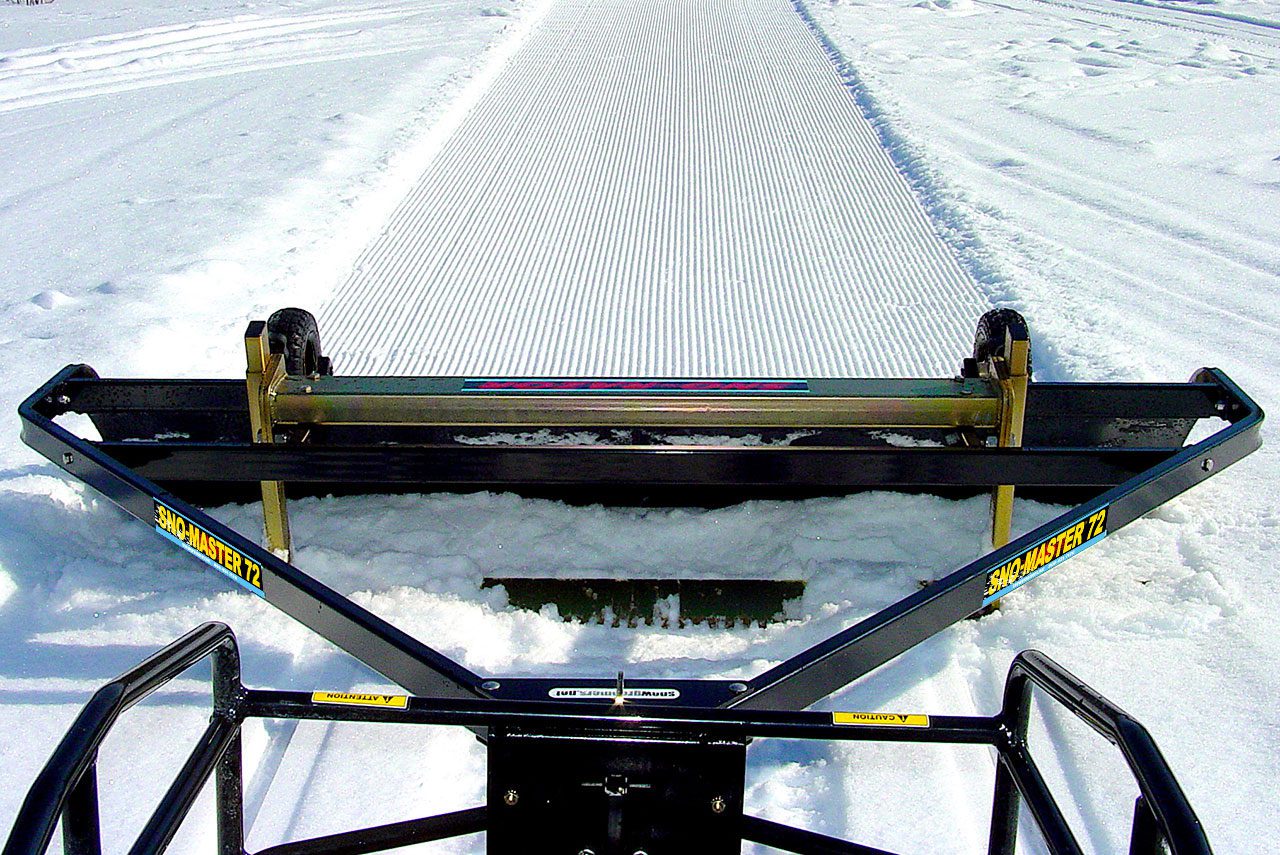 SNOMASTER® 72 Wide Snow Groomer Cross Country Trail Grooming