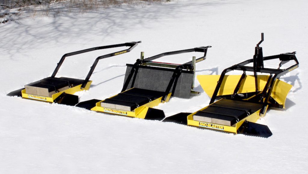 narrow trail groomers