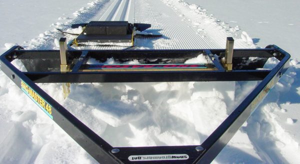 park ranger special snow groomer front view