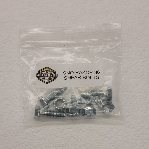 SNO-RAZOR 36/48 Shear Bolts/Nuts (Set of 2) - Image 2