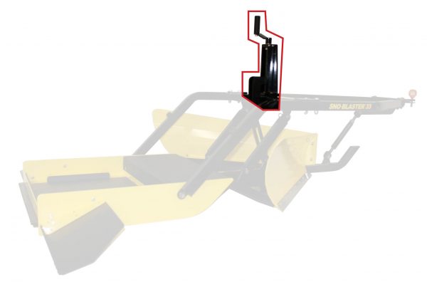 SNO-BLASTER Lift Tower Assembly w/ Mounting Hardware